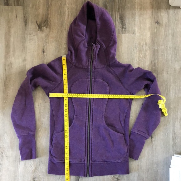 Lululemon Plum Hoodie Full Zip - Picture 6 of 6